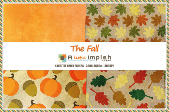 Download The Fall Digital Paper Pack - Premium Resources