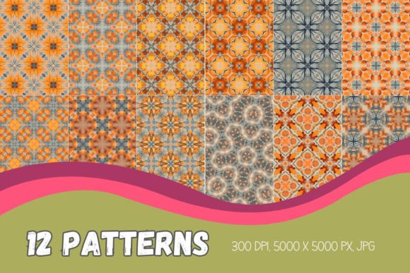 Download Fall Patterns, Fall Digital Paper Pack - Premium Bundle