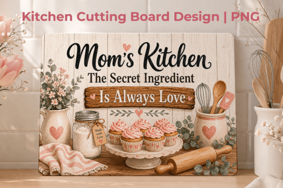 Download Mothers Day Cutting Board, Mom Kitcheт - Cutting Collection