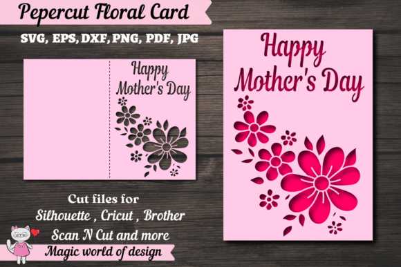 Download Flowers Card Paper Cutting Svg - Cutting Collection